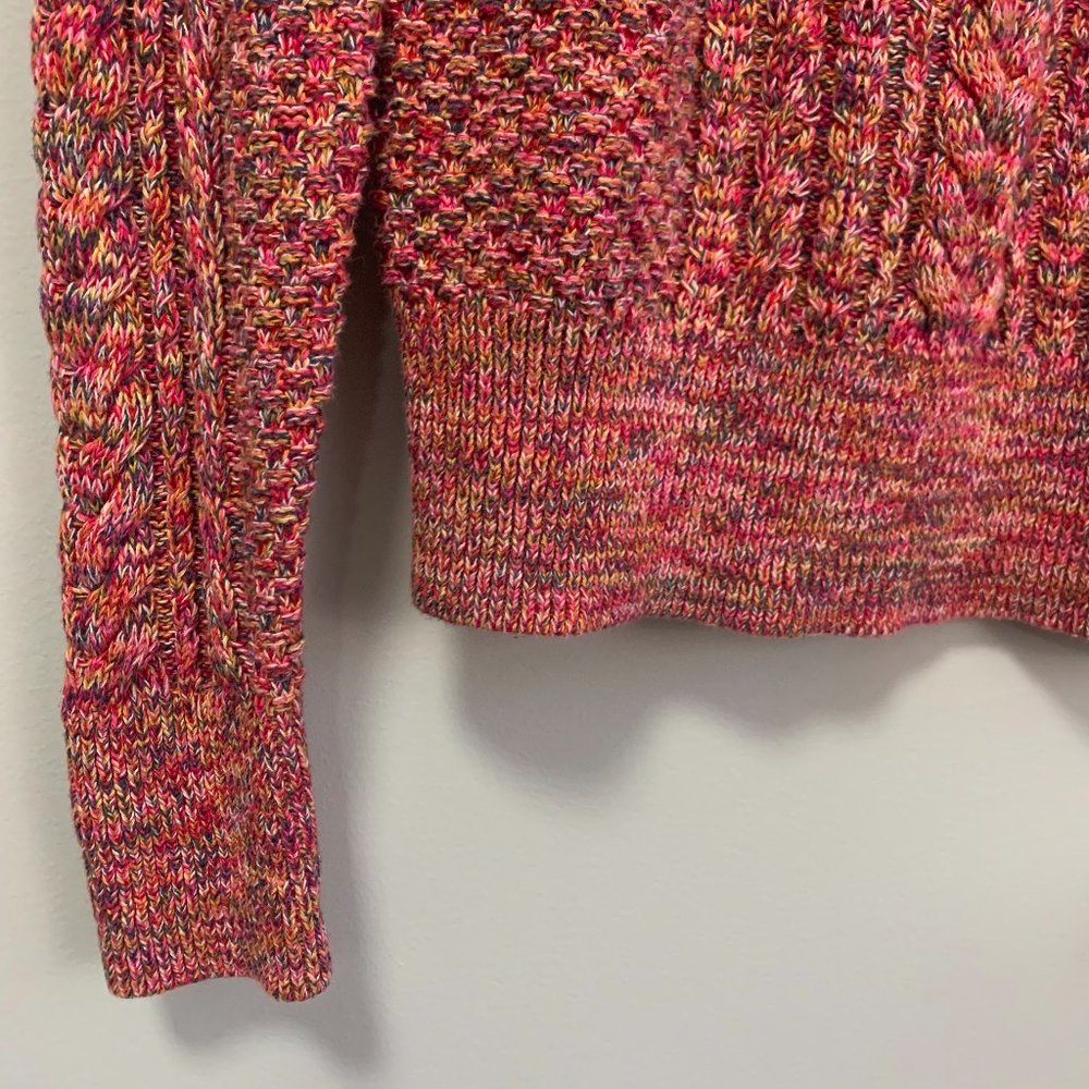 Gap Multi Colored Woven Knit Pullover Sweater - image 4